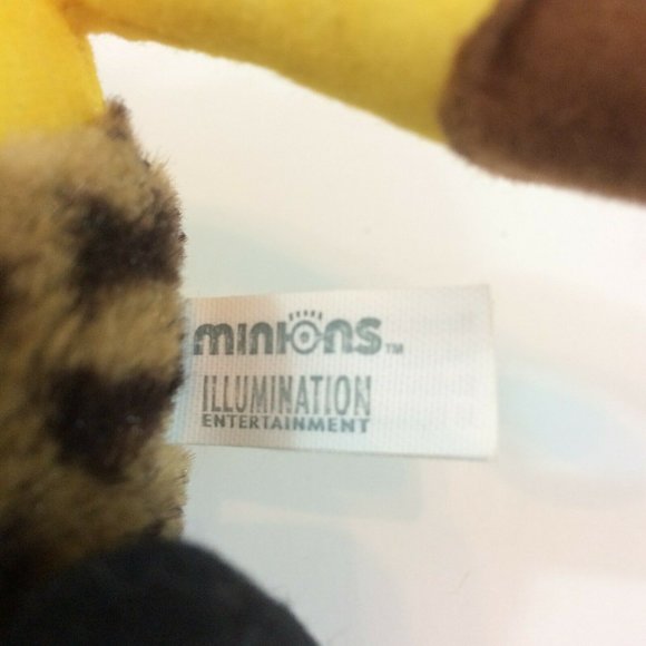 Despicable Me Stuart Caveman Minion Plush 7” Stuffed Toy Factory Illumination - Picture 9 of 10